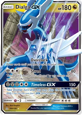 Dialga GX 100/156  - Holofoil