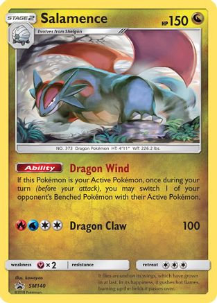 Salamence SM140  - Holofoil