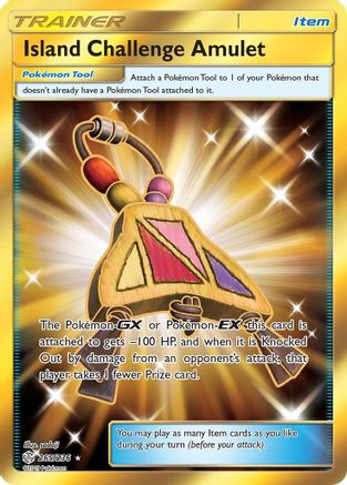 Island Challenge Amulet (Secret) 265  - Holofoil