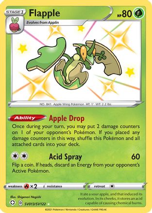 Flapple SV013/SV122  - Holofoil