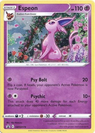 Espeon SWSH174  - Holofoil