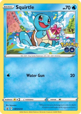 Squirtle SWSH233  - Holofoil