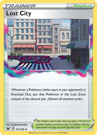 Lost City 161/196  - Reverse Holofoil