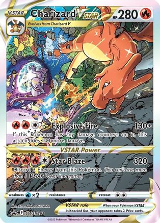 Charizard VSTAR SWSH262  - Holofoil