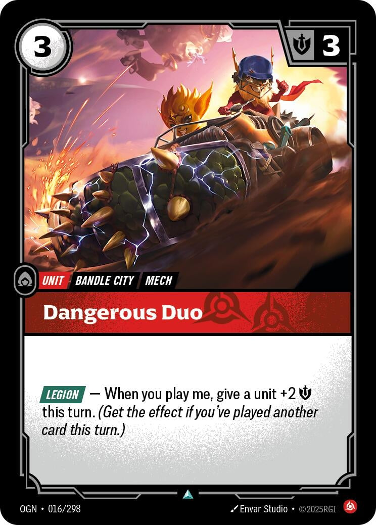 Dangerous Duo (016/298) (Foil) [Origins]