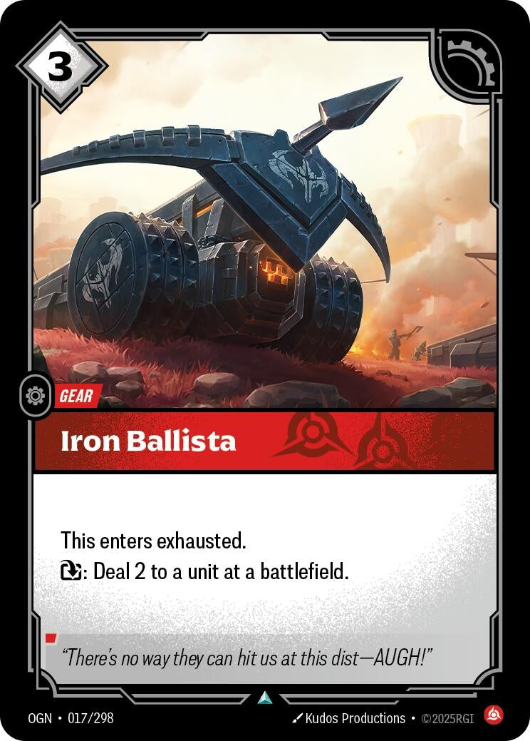 Iron Ballista (017/298) (Foil) [Origins]