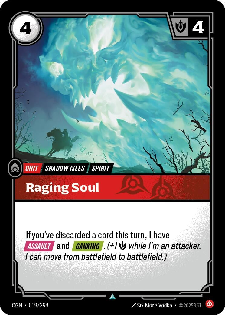 Raging Soul (019/298) (Foil) [Origins]