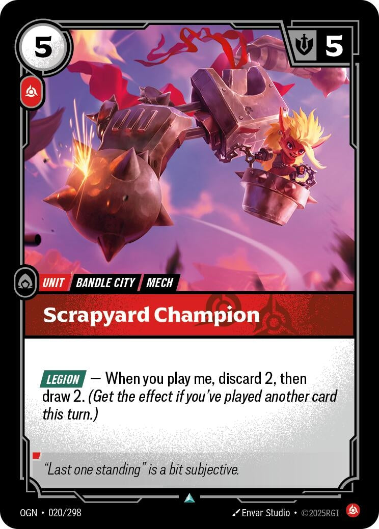 Scrapyard Champion (020/298) (Foil) [Origins]
