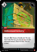 Unlicensed Armory (023/298) (Foil) [Origins]