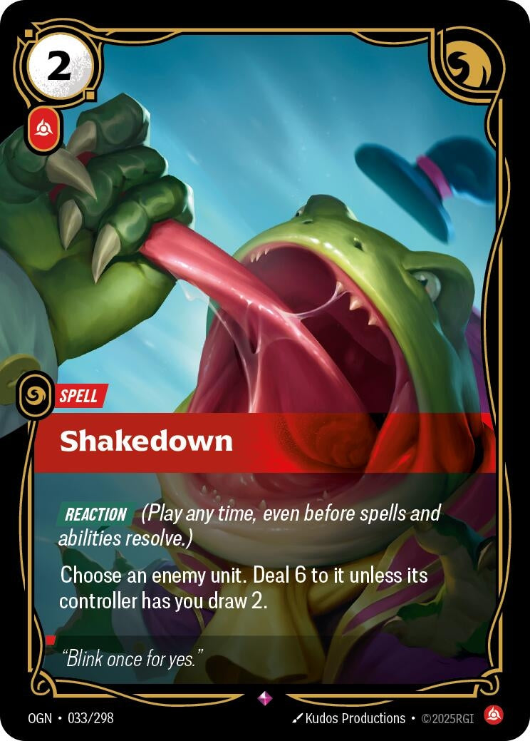 Shakedown (033/298) (Foil) [Origins]