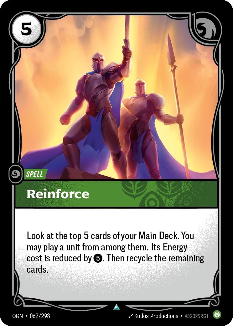 Reinforce (062/298) (Foil) [Origins]