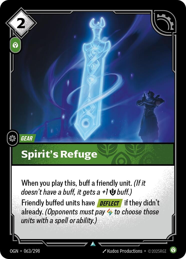 Spirit's Refuge (063/298) (Foil) [Origins]