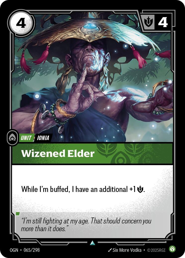 Wizened Elder (065/298) (Foil) [Origins]