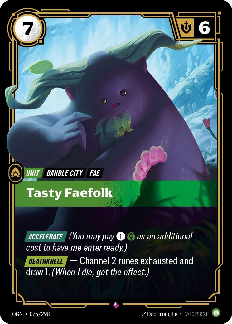 Tasty Faefolk (075/298) (Foil) [Origins]