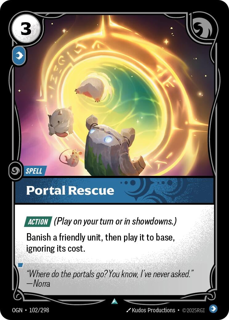 Portal Rescue (102/298) (Foil) [Origins]