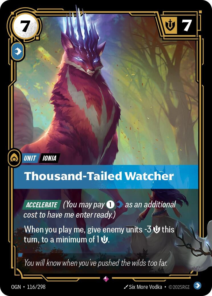 Thousand-Tailed Watcher (116/298) (Foil) [Origins]