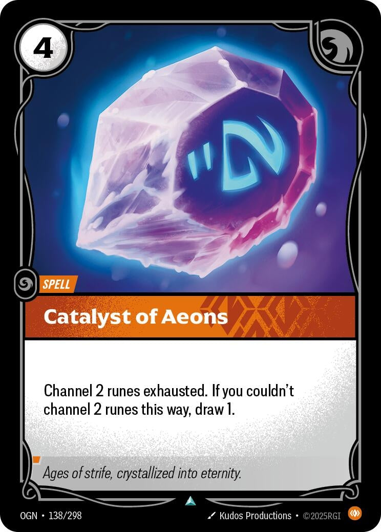 Catalyst of Aeons (138/298) (Foil) [Origins]