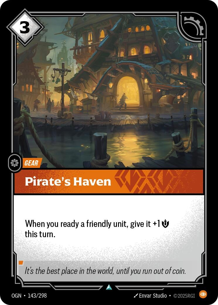 Pirate's Haven (143/298) (Foil) [Origins]