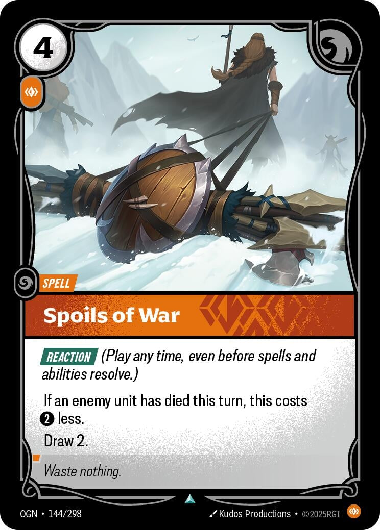 Spoils of War (144/298) (Foil) [Origins]
