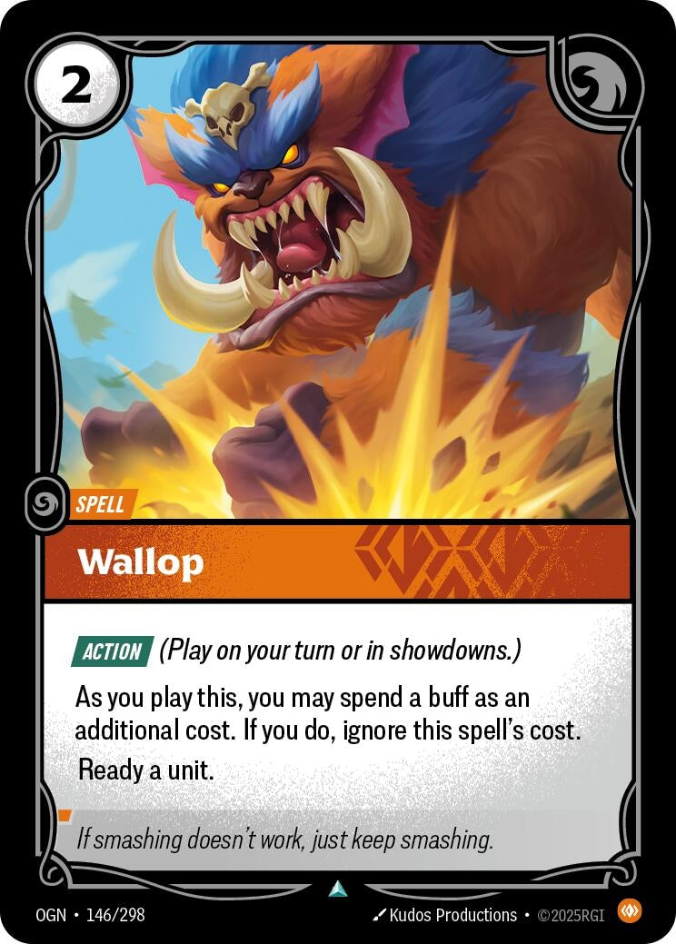 Wallop (146/298) (Foil) [Origins]