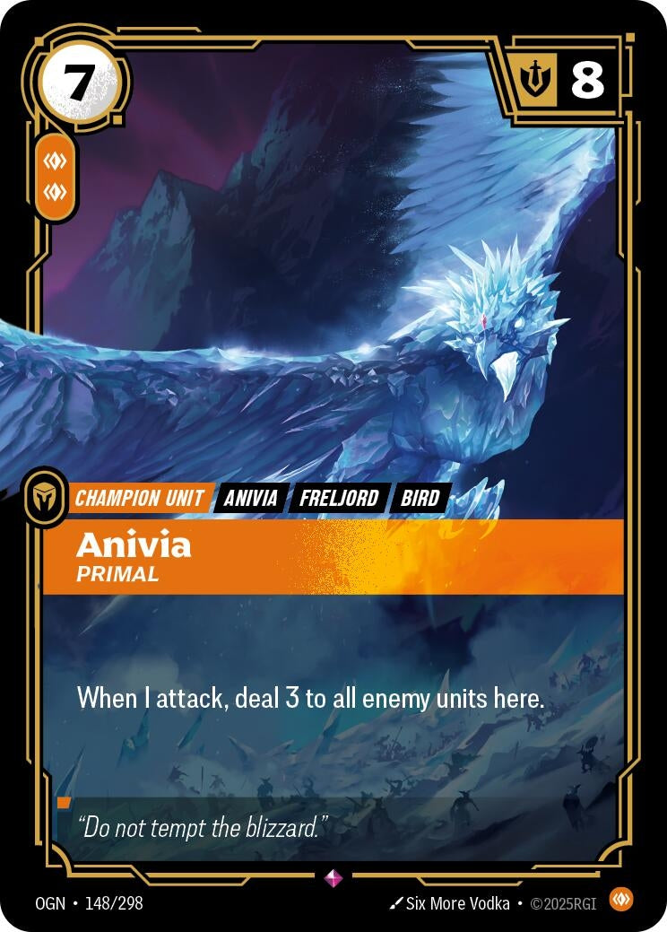 Anivia - Primal (148/298) (Foil) [Origins]