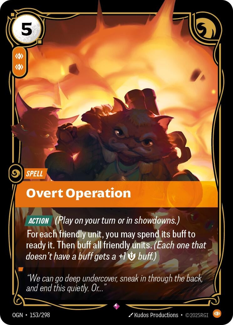 Overt Operation (153/298) (Foil) [Origins]