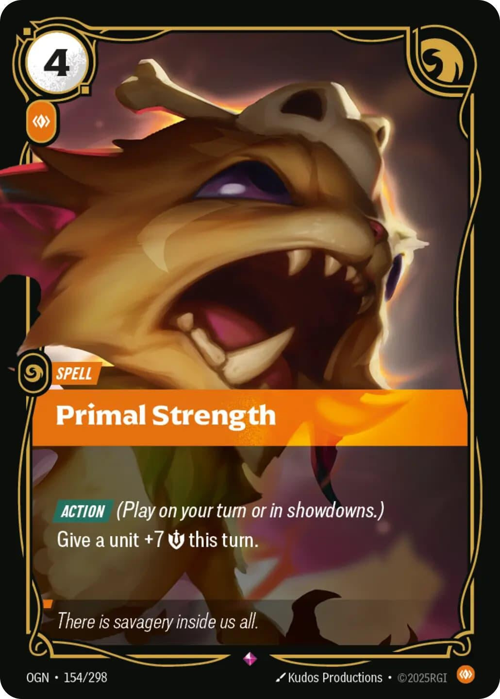 Primal Strength (154/298) (Foil) [Origins]
