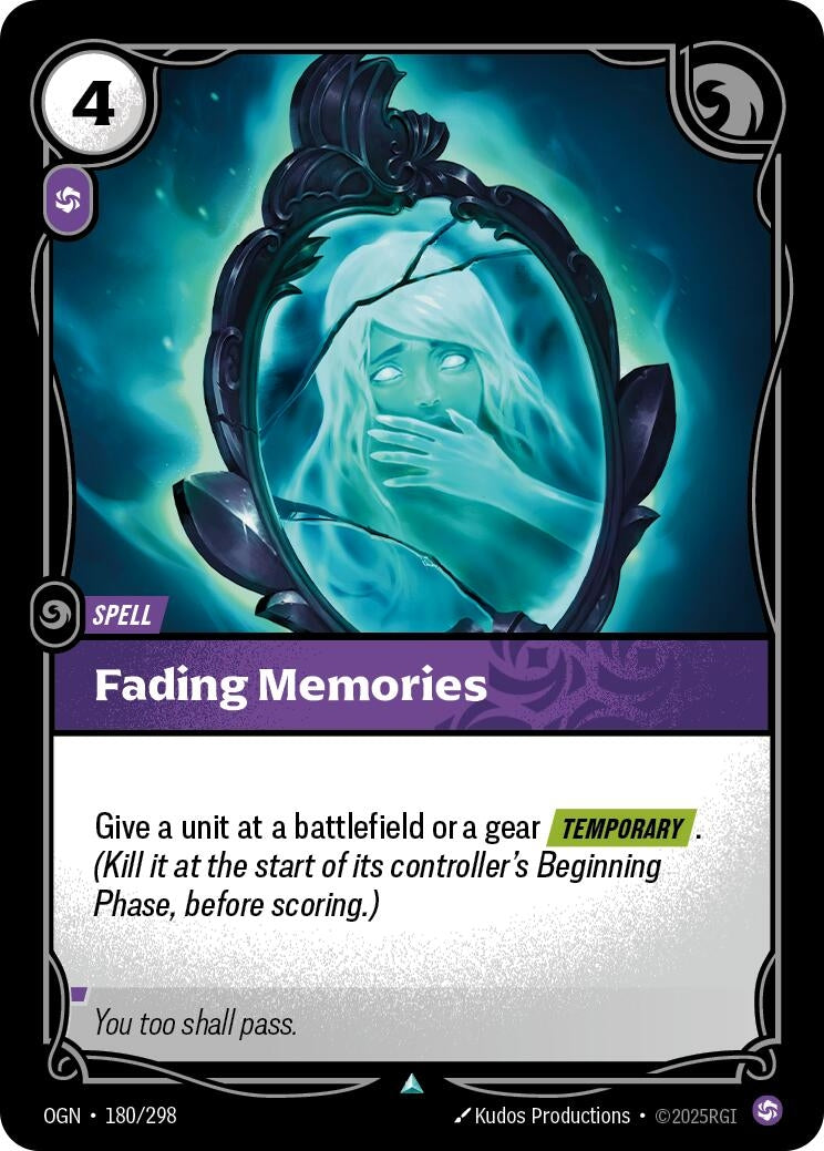 Fading Memories (180/298) (Foil) [Origins]