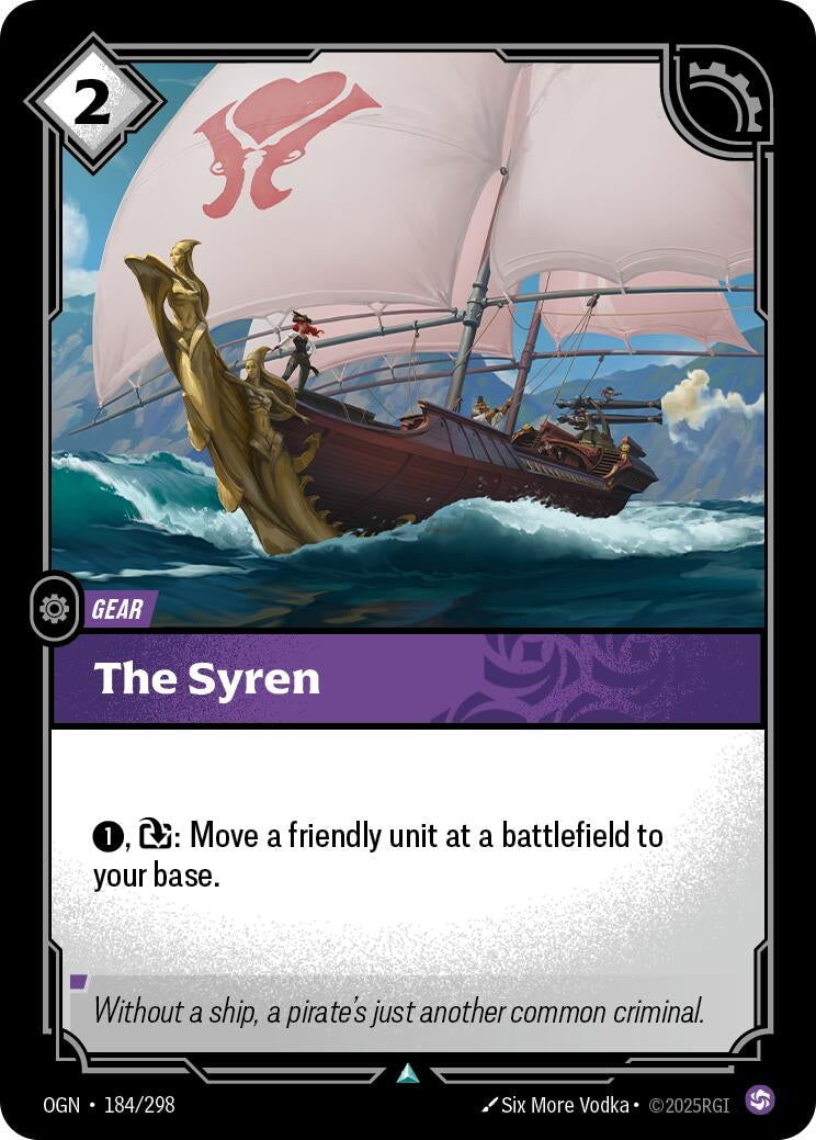 The Syren (184/298) (Foil) [Origins]