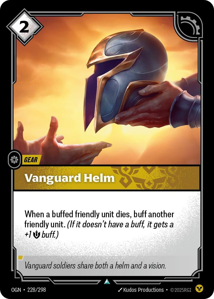 Vanguard Helm (228/298) (Foil) [Origins]