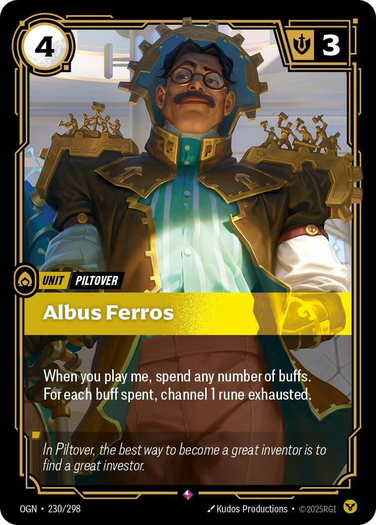 Albus Ferros (230/298) (Foil) [Origins]