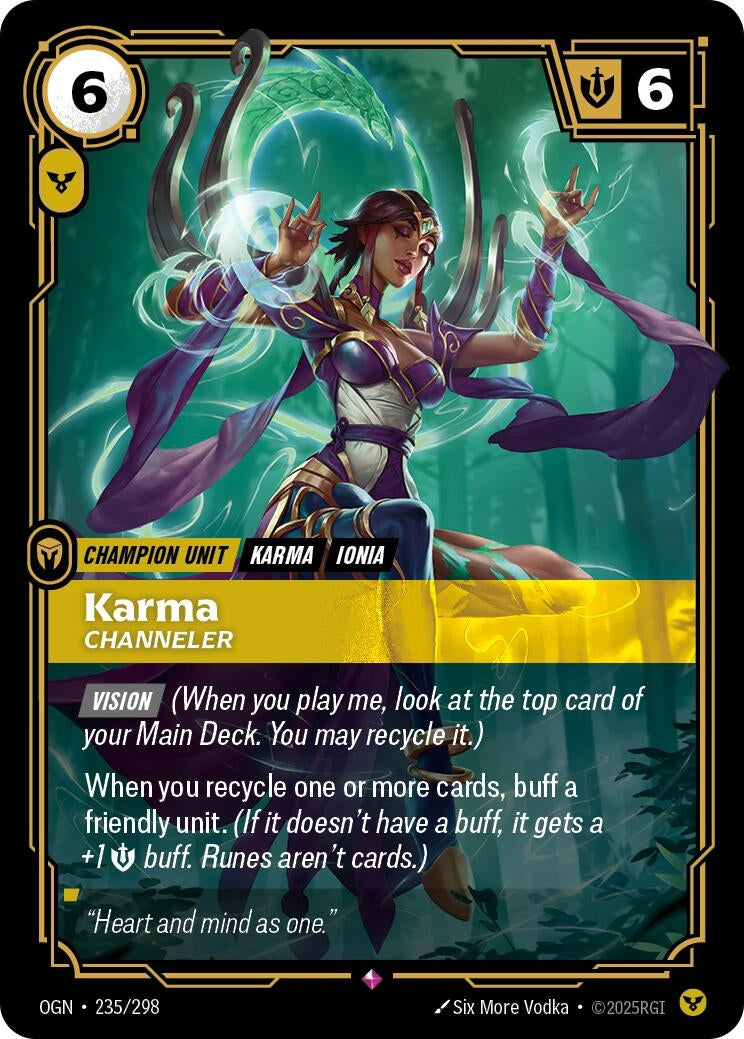 Karma - Channeler (235/298) (Foil) [Origins]