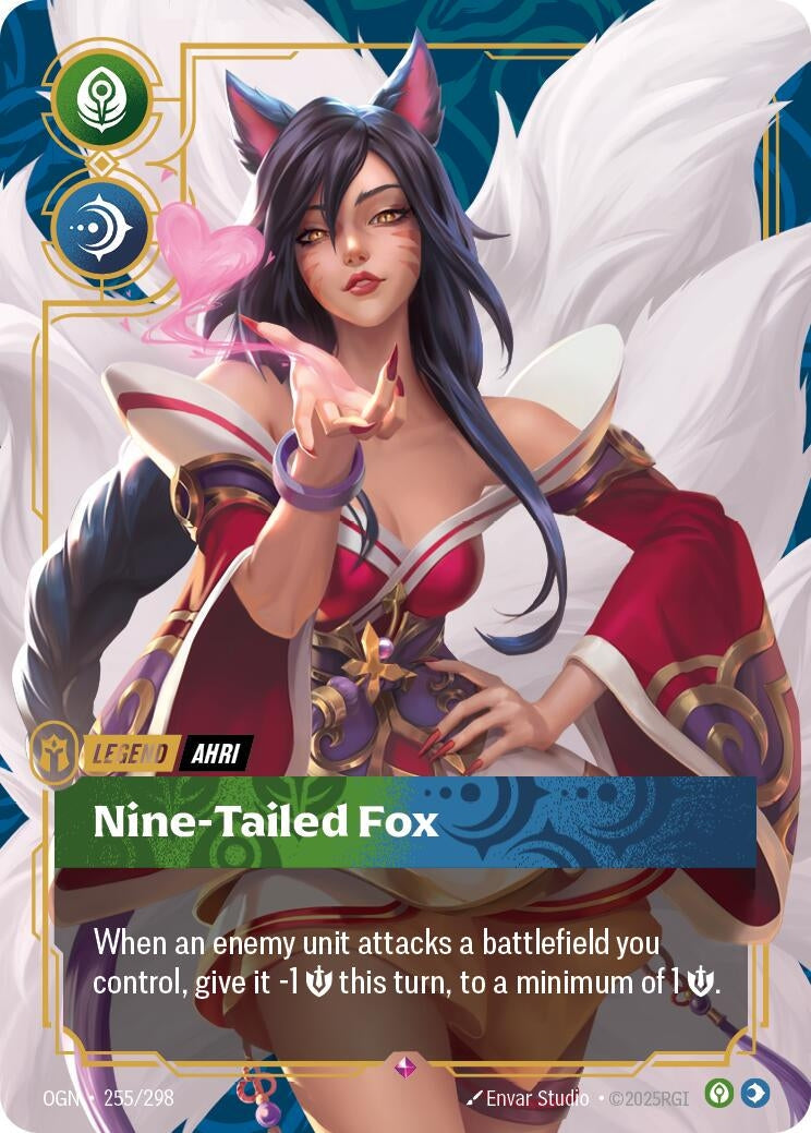 Ahri - Nine-Tailed Fox (255/298) (Foil) [Origins]