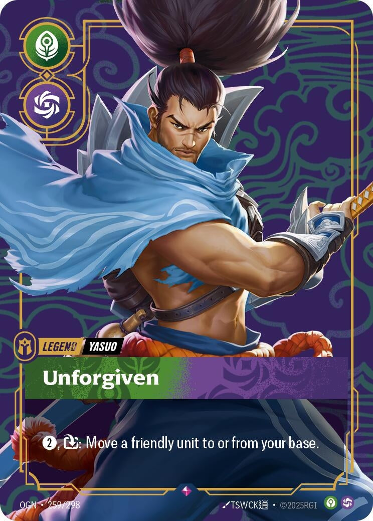 Yasuo - Unforgiven (259/298) (Foil) [Origins]