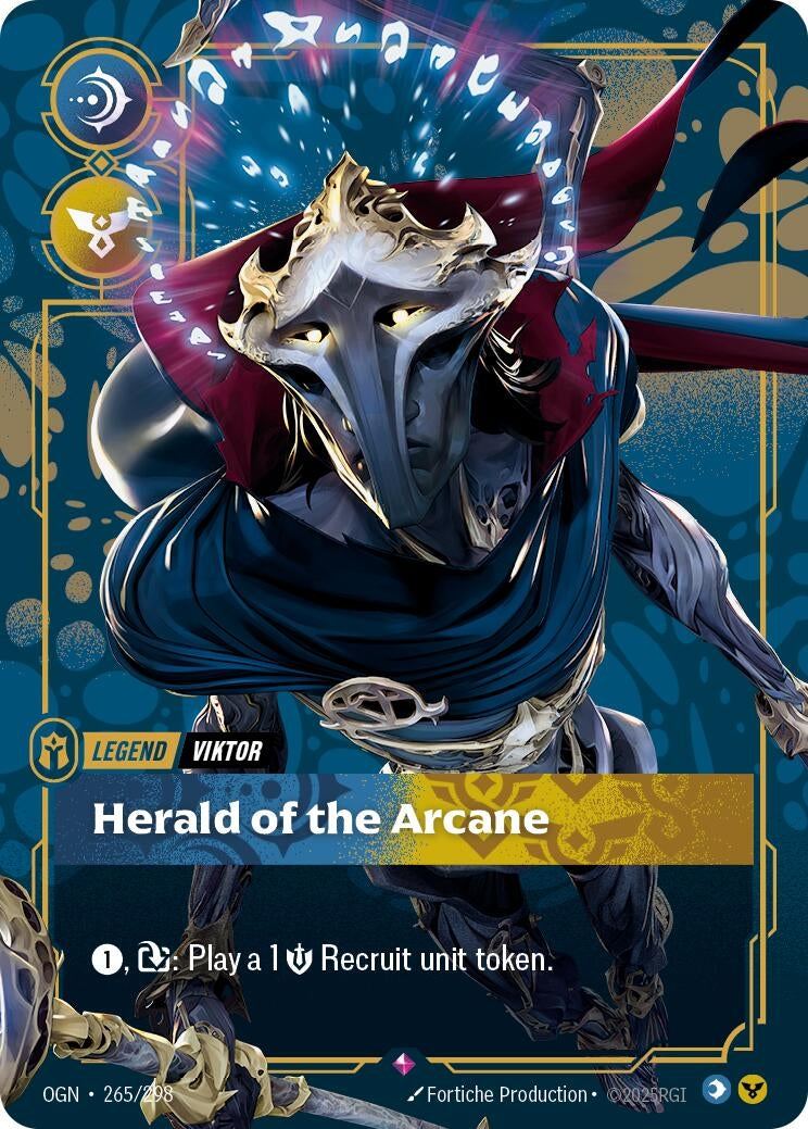 Viktor - Herald of the Arcane (265/298) (Foil) [Origins]