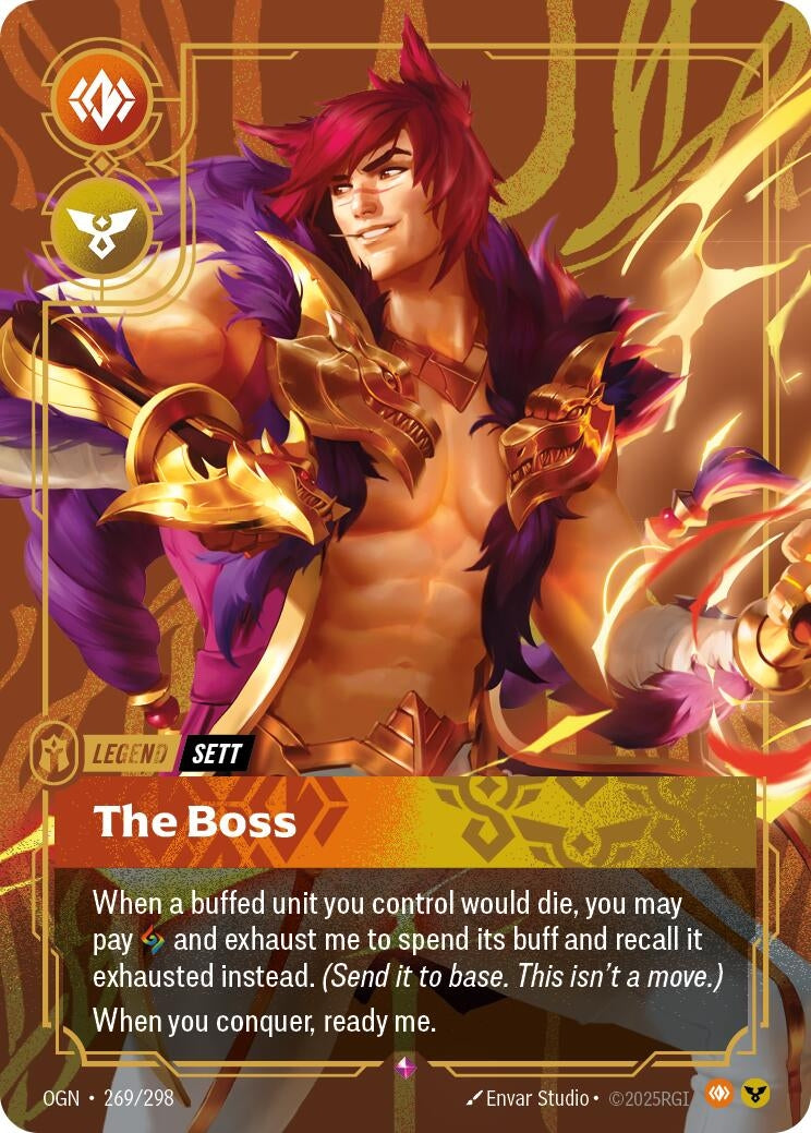 Sett - The Boss (269/298) (Foil) [Origins]