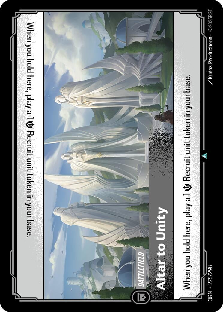 Altar to Unity (275/298) (Foil) [Origins]