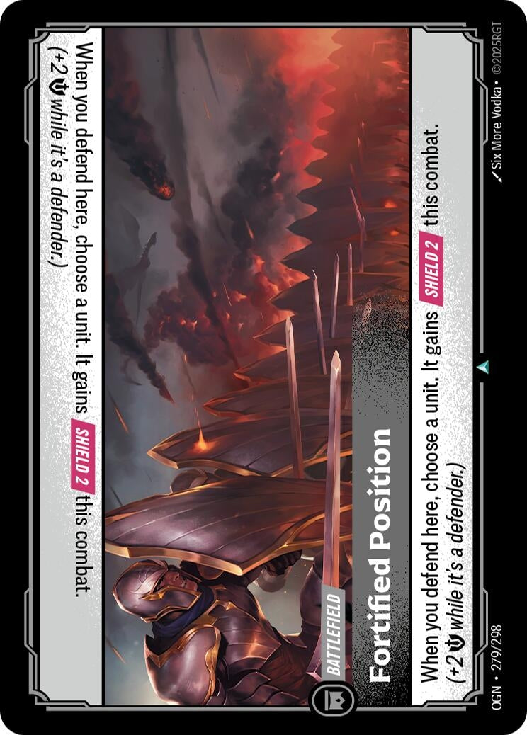 Fortified Position (279/298) (Foil) [Origins]