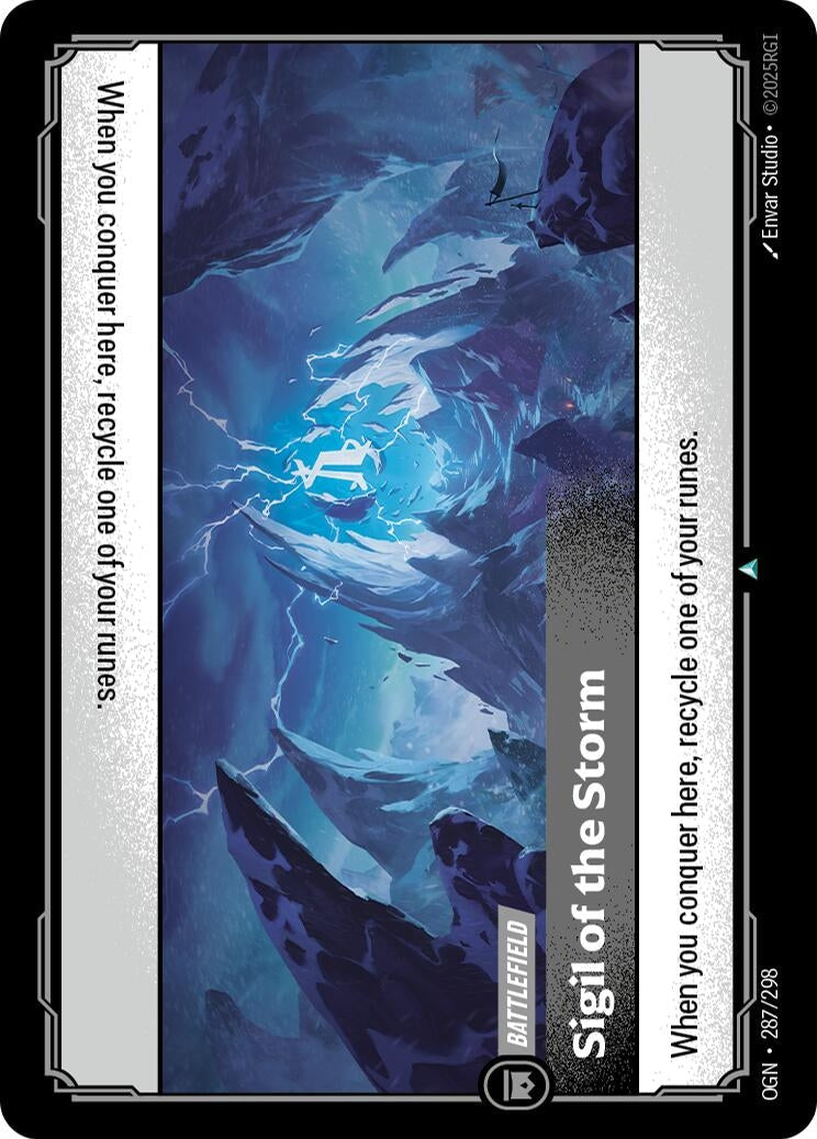 Sigil of the Storm (287/298) (Foil) [Origins]