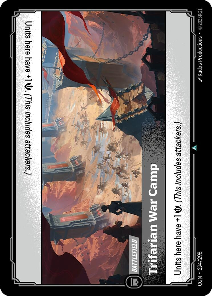 Trifarian War Camp (294/298) (Foil) [Origins]