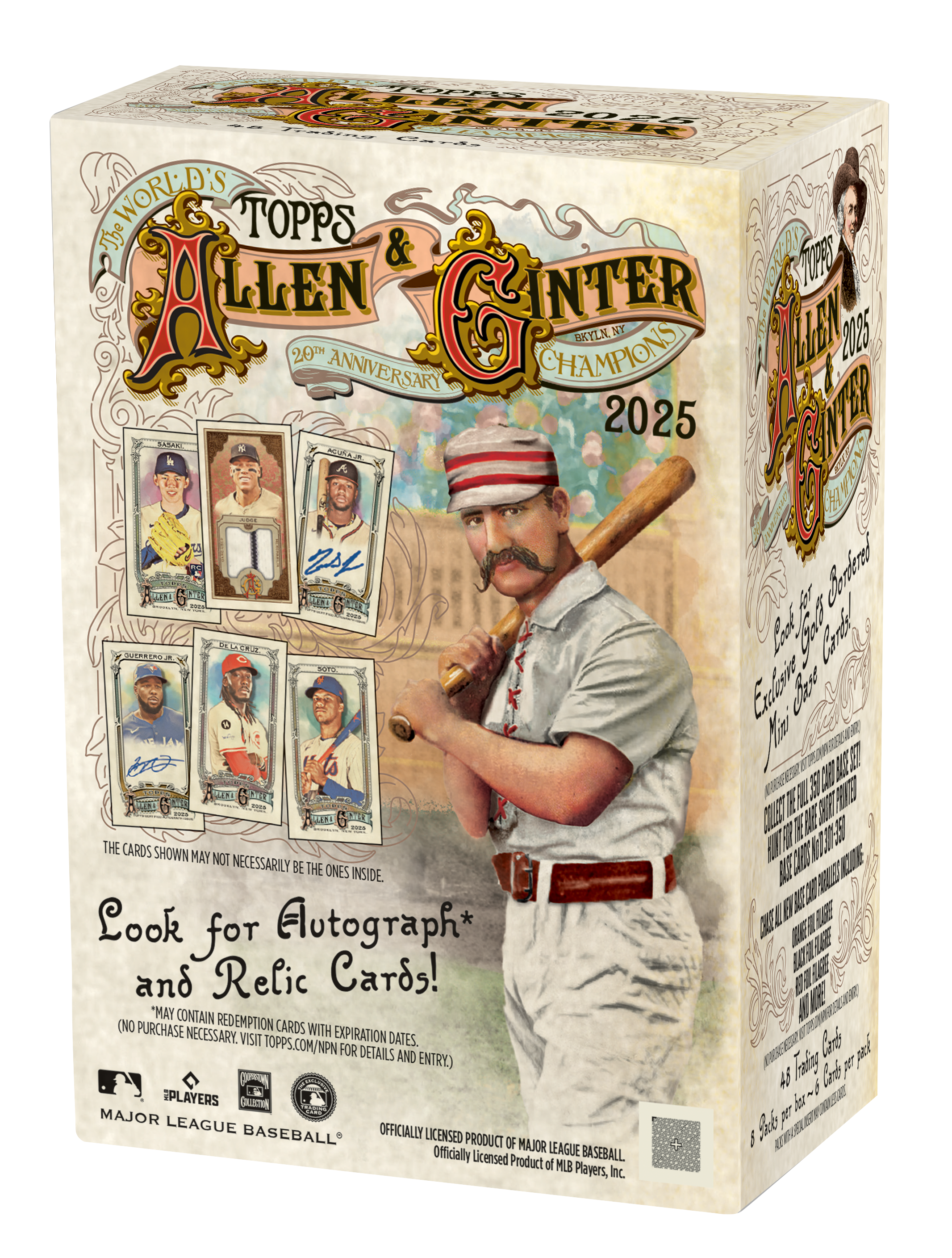 2025 TOPPS Allen and Ginter Baseball Value Box
