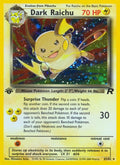 Dark Raichu (83/82) (Unlimited Holofoil) [Team Rocket]