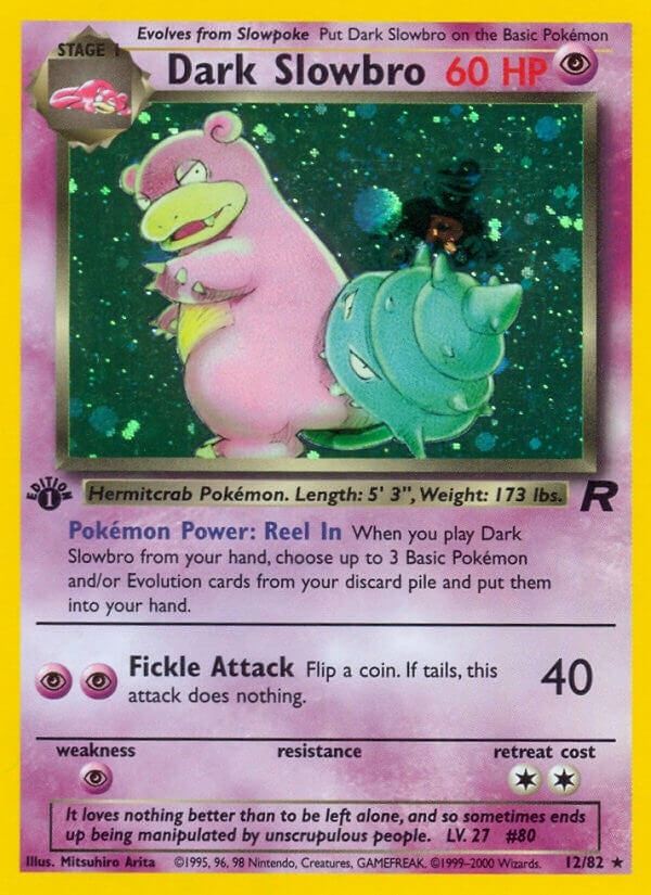 Dark Slowbro (12) (12/82) (Unlimited Holofoil) [Team Rocket]