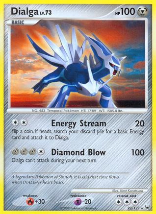 Dialga (23) 023  - Reverse Holofoil