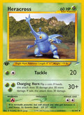Heracross 041/105  - 1st Edition