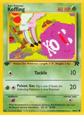 Koffing (58/82) (Unlimited) [Team Rocket]