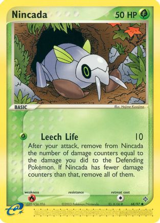 Nincada 068/097  - Reverse Holofoil
