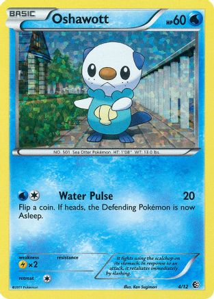Oshawott 004/12  - Holofoil