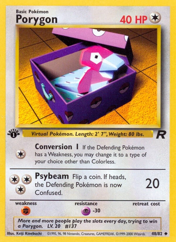 Porygon (48/82) (Unlimited) [Team Rocket]