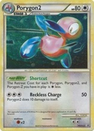 Porygon2 HGSS23  - Holofoil